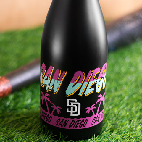 San Diego Padres City Connect Black Bubbly