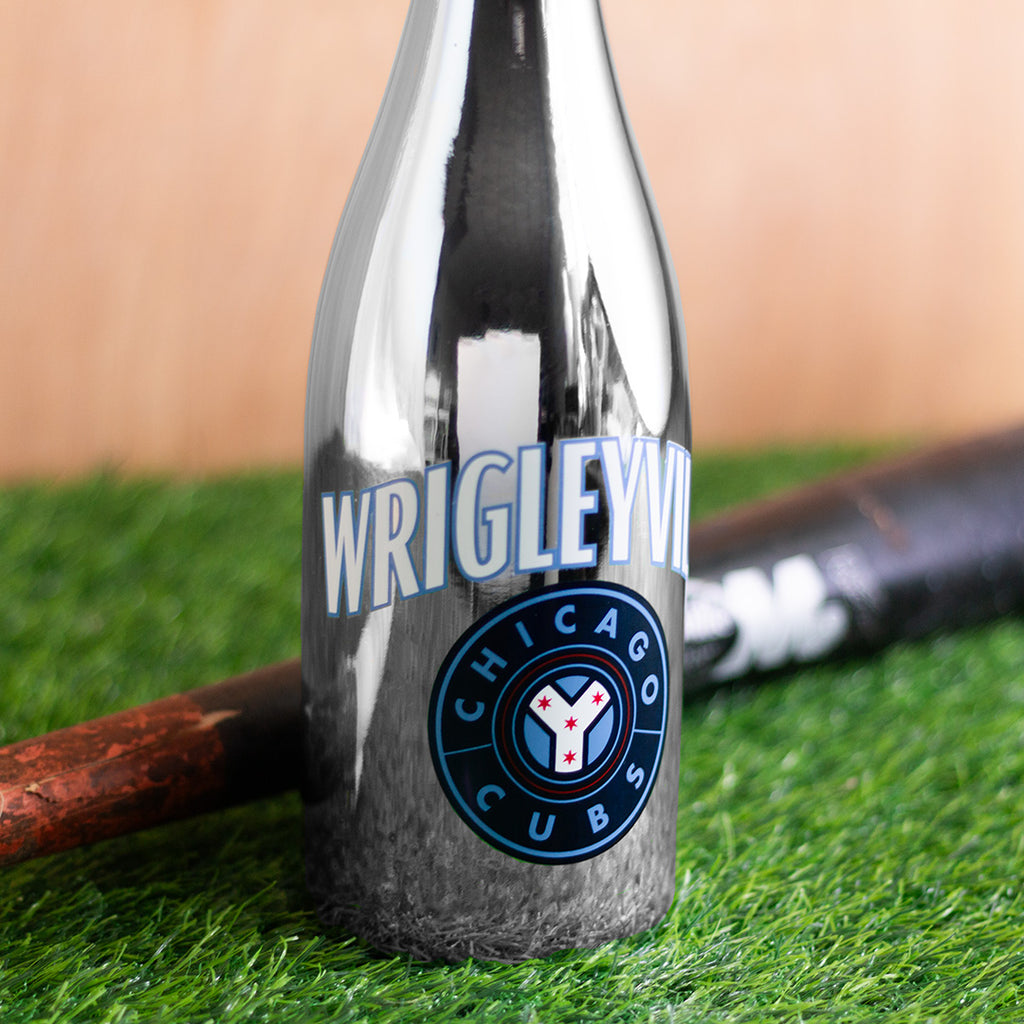 Chicago Cubs City Connect Silver Bubbly