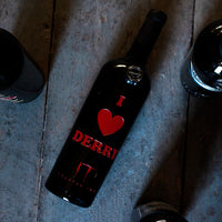 IT Chapter 2 I Heart Derry Etched Wine