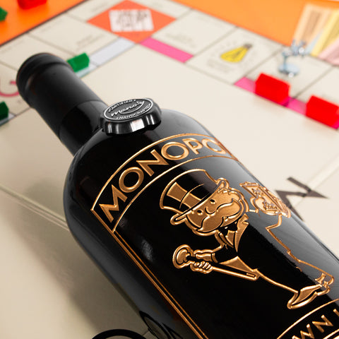 Monopoly Own It All Etched Wine