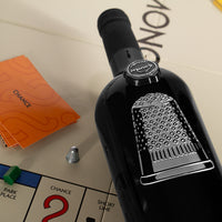 Monopoly Classic Game Piece Etched Wine