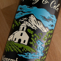 Wedding Chapel Custom Etched Wine