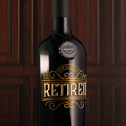 Officially Retired Custom Etched Wine