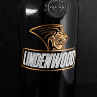 Lindenwood University Logo Etched Wine