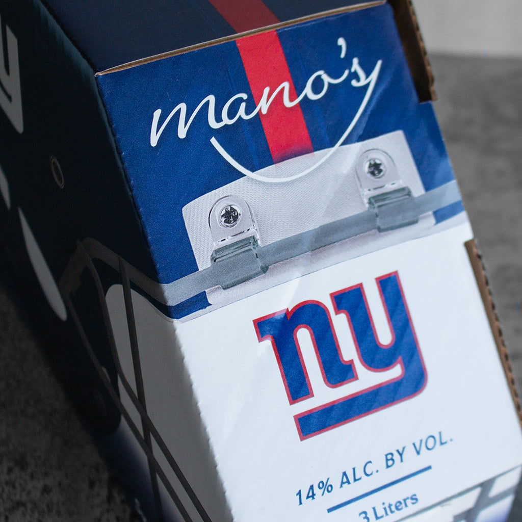 New York Giants Helmet Wine Box