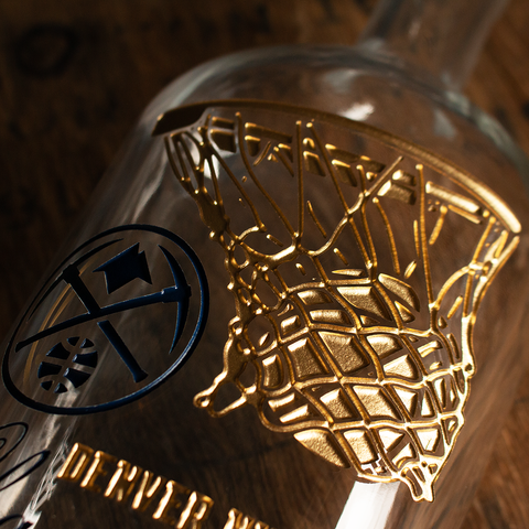 Denver Nuggets 2023 Champions Decanter