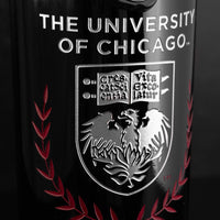 University of Chicago Custom Alumni Etched Wine