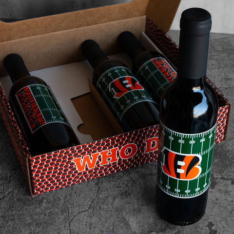 Cincinnati Bengals 375ml 4 Pack Gift Box