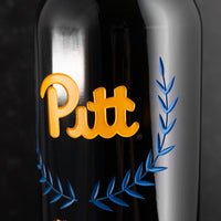 University of Pittsburgh Custom Alumni Etched Wine