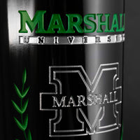 Marshall University Custom Alumni Etched Wine