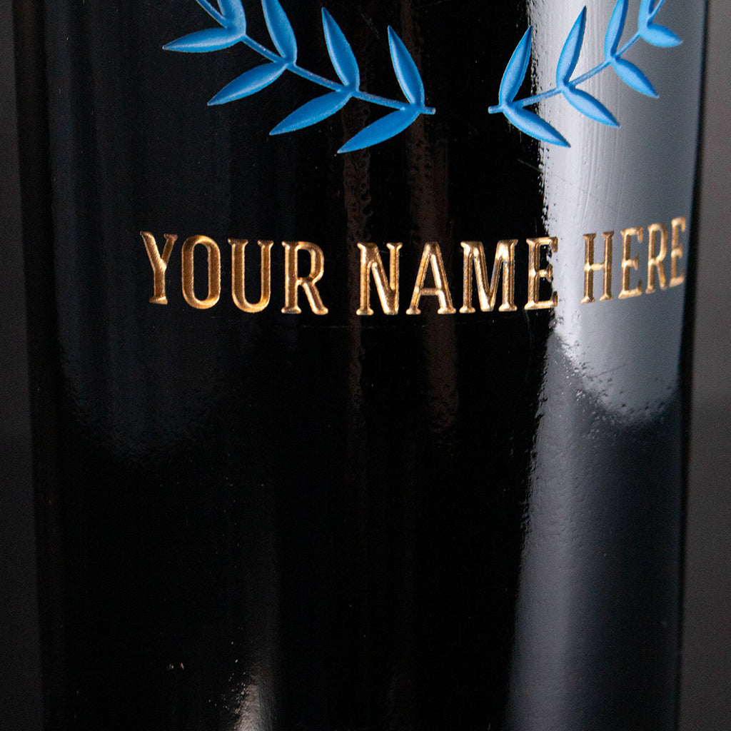 The University of Tulsa Custom Alumni Etched Wine