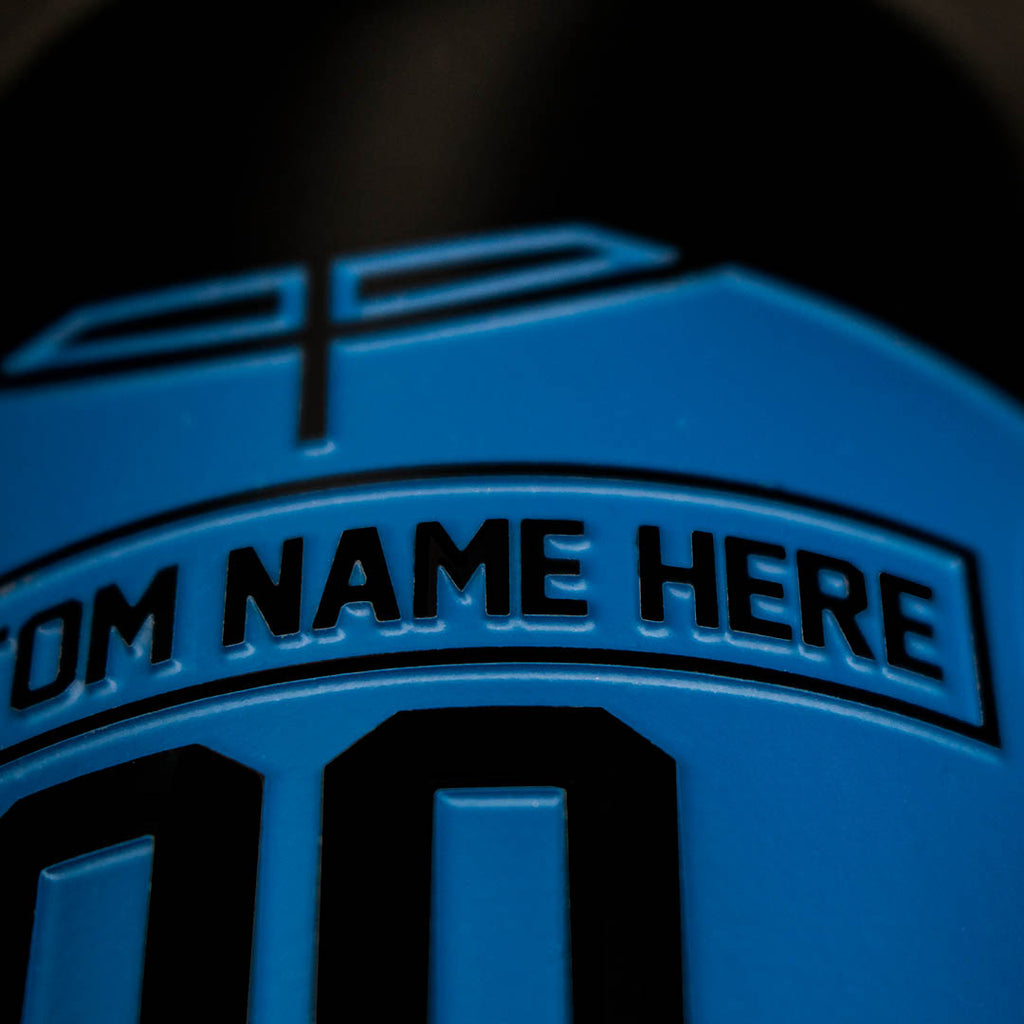 Buffalo Bills Custom Jersey Etched Wine