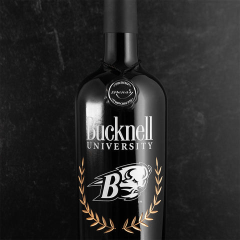 Bucknell University Custom Alumni Etched Wine