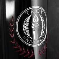 Troy University Custom Alumni Etched Wine
