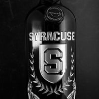 Syracuse University Custom Alumni Etched Wine