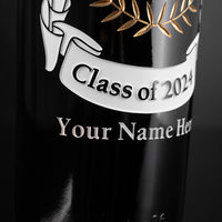 Wake Forest University Custom Alumni Etched Wine Bottle