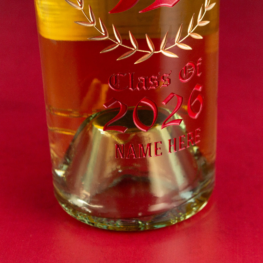 USC Custom Graduate Etched Chardonnay