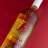 USC Custom Graduate Etched Chardonnay