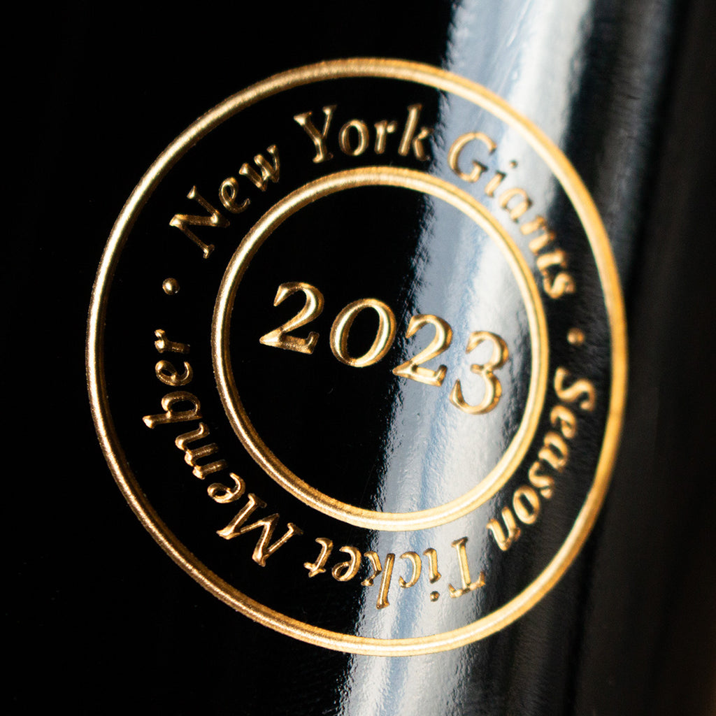 NY Giants Exclusive 2023 Season Ticket Member Etched Wine