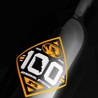 University of Missouri Memorial Stadium 100 Year Etched Wine