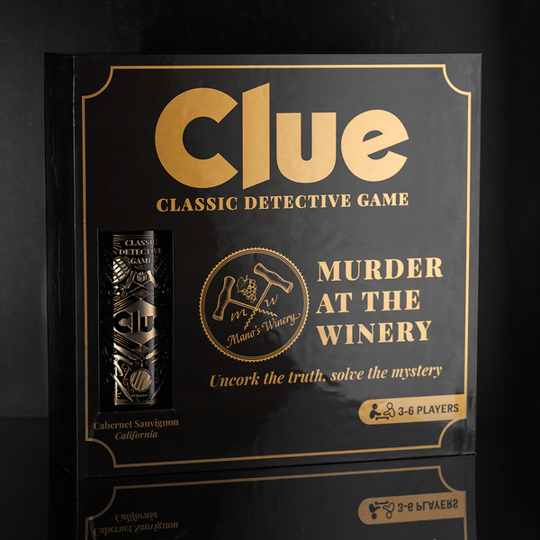 Clue Murder at the Winery Game Set