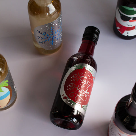 Mini Wine Stocking Stuffer Mix 4 Pack