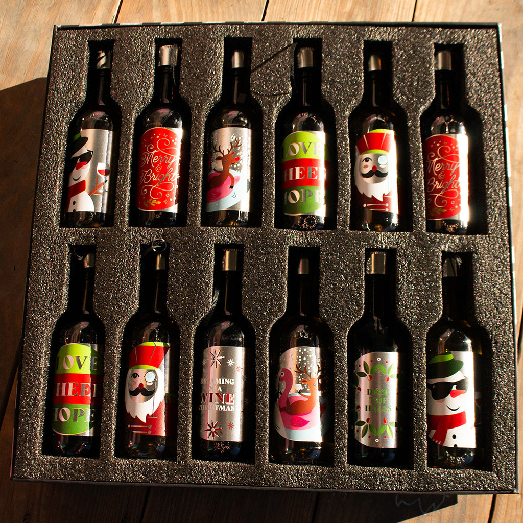 2023 Wine Ornament Mixed 12 Pack