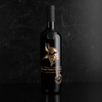 Minnesota Vikings Season Ticket Member Etched Wine