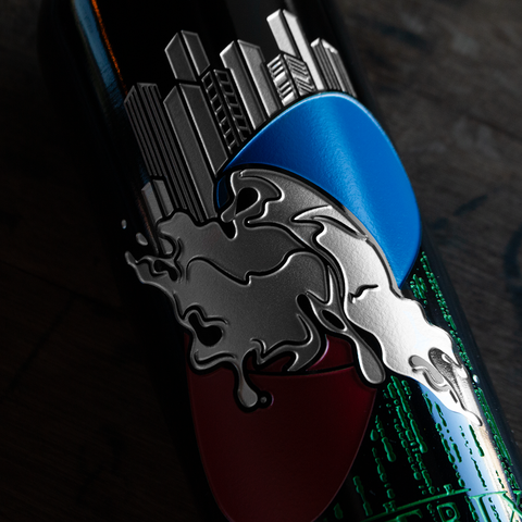 The Matrix Pill Etched Wine