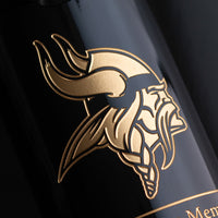 Minnesota Vikings Season Ticket Member Etched Wine