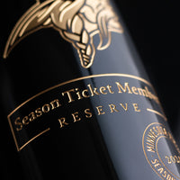 Minnesota Vikings Season Ticket Member Etched Wine