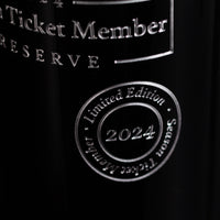 Houston Texans Season Ticket Member Etched Wine Bottle