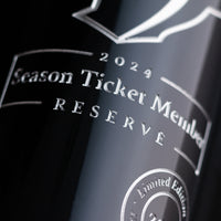 Houston Texans Season Ticket Member Etched Wine Bottle