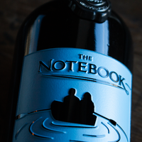 The Notebook Swans Etched Wine