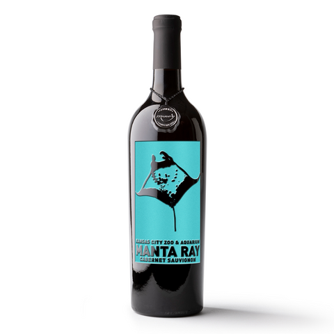 Manta Ray Etched Cabernet Sauvignon