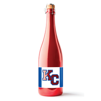 University of Kansas Football Metallic Red Bubbly