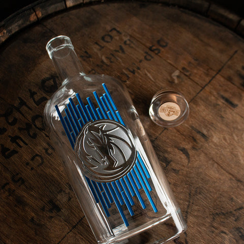Dallas Mavericks Court Decanter