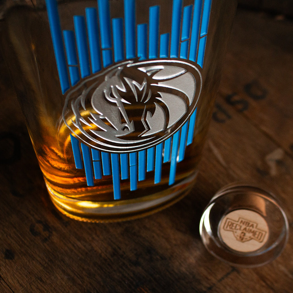 Dallas Mavericks Court Decanter
