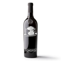 Monopoly Classic Game Piece Etched Wine