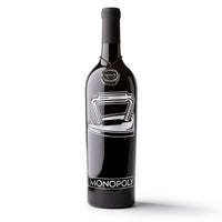 Monopoly Classic Game Piece Etched Wine