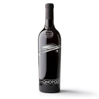 Monopoly Classic Game Piece Etched Wine