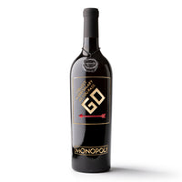 Monopoly Pass GO Etched Wine