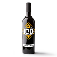 University of Missouri Memorial Stadium 100 Year Etched Wine