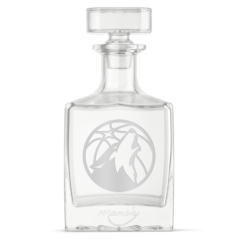 Minnesota Timberwolves Square 1L Decanter