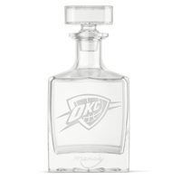 Oklahoma City Thunder Square 1L Decanter