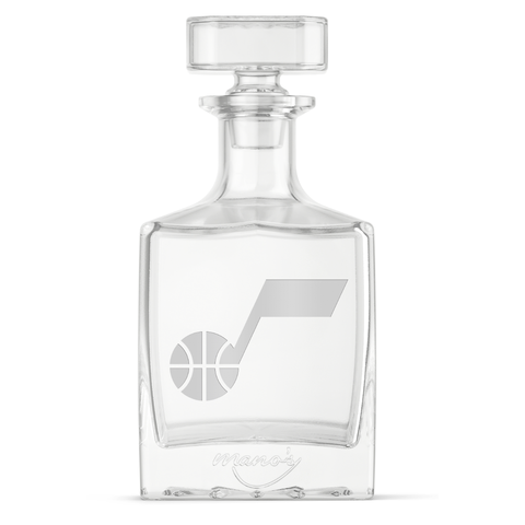 Utah Jazz Square 1L Decanter