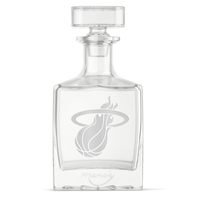 Miami Heat Square 1L Decanter