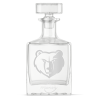 Memphis Grizzlies Square 1L Decanter