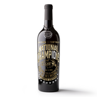 NDSU 2024 National Championship 10x Etched Wine