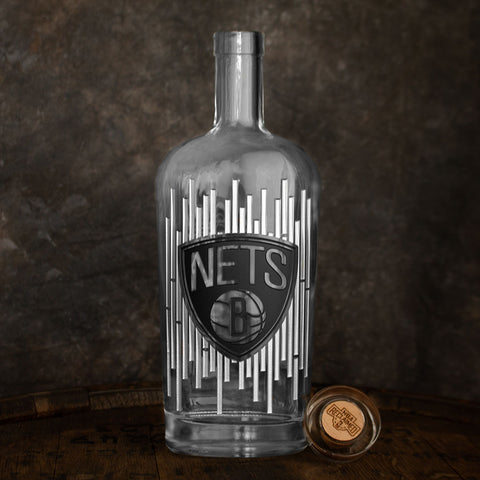Brooklyn Nets Court Decanter